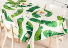awesome green elasticized table cover rectangle (standard)