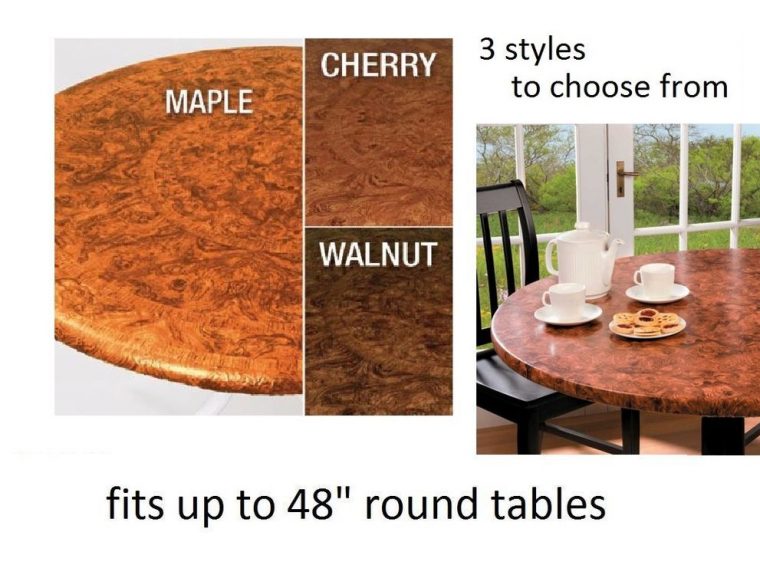 best round fitted vinyl table covers