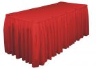 pleated table covers
