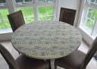 round fitted vinyl table covers