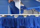 Blue Navy Plastic Table Covers