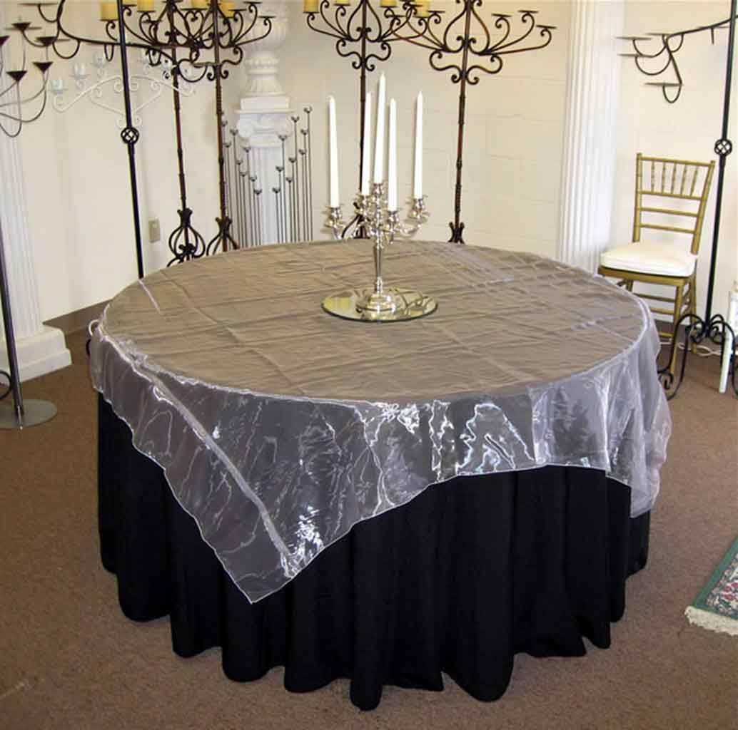 4 Black Wedding Tablecloth Inspiration for a Modern and Chic Wedlock Ceremony Theme | Table Covers Depot