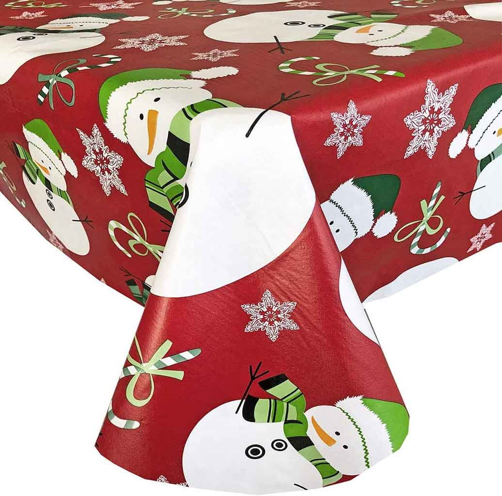 Get To Know How to Decorate Vinyl Christmas Tablecloths | Table Covers Depot