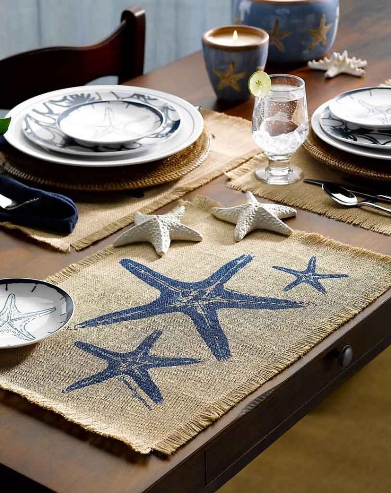 Types of Beach Themed Table Linens You Should Know