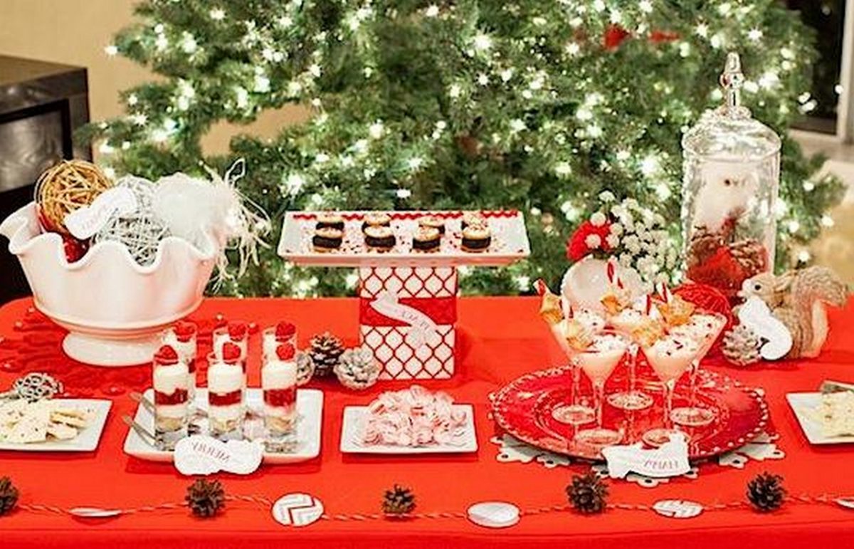 Simple Table Decorations for Christmas Table Settings | Table Covers Depot