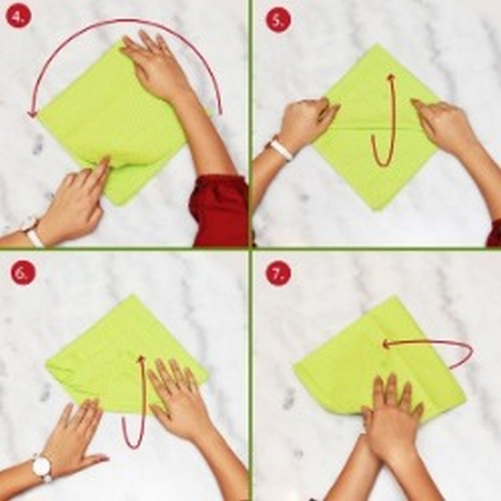 How to Make Napkin Folding Christmas Tree | Table Covers Depot