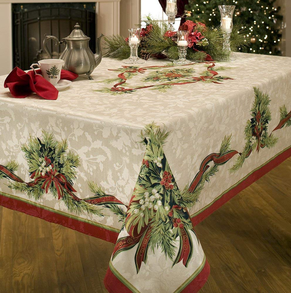 5 Best Christmas Table Linens Recommendations You Should Know | Table Covers Depot