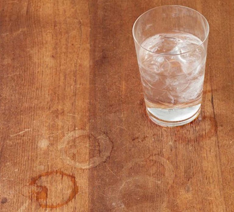 Removing White Water Stains From Wood Table