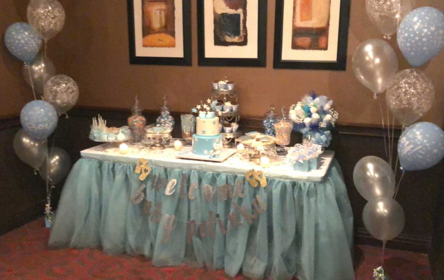 5 Adorable Boys And Girls Tablecloth Decorations For Baby Shower