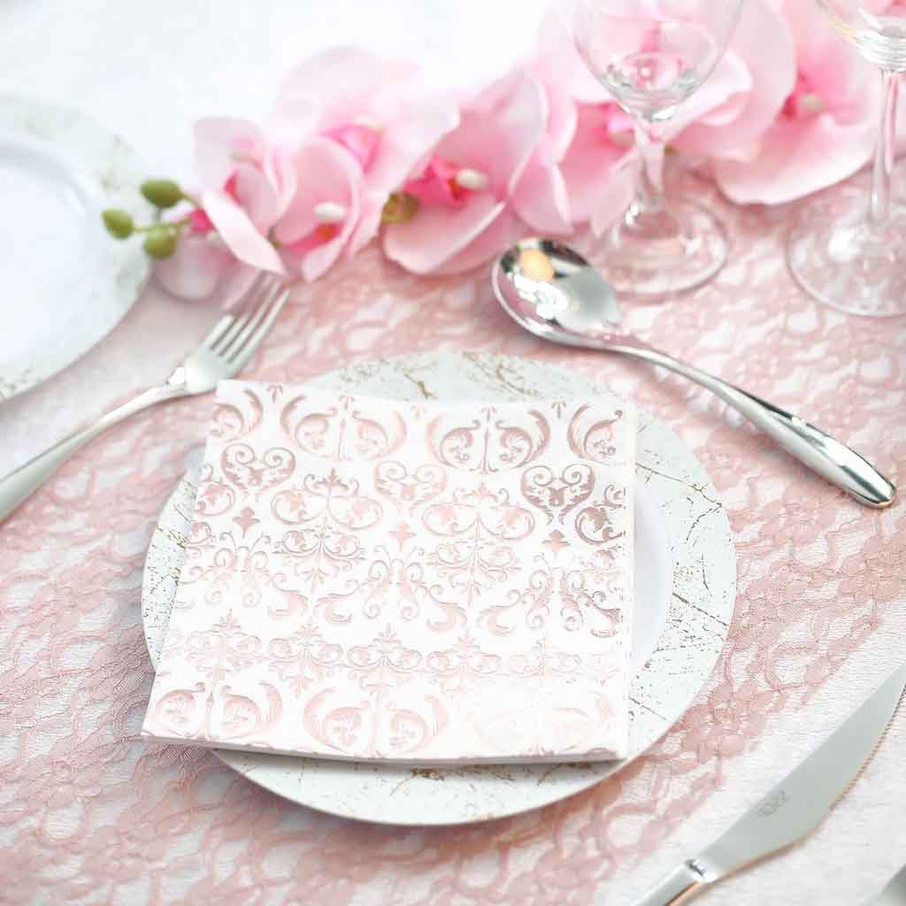Get To Know How To Use Wedding Linen Napkins To Perfect Your Decoration | Table Covers Depot