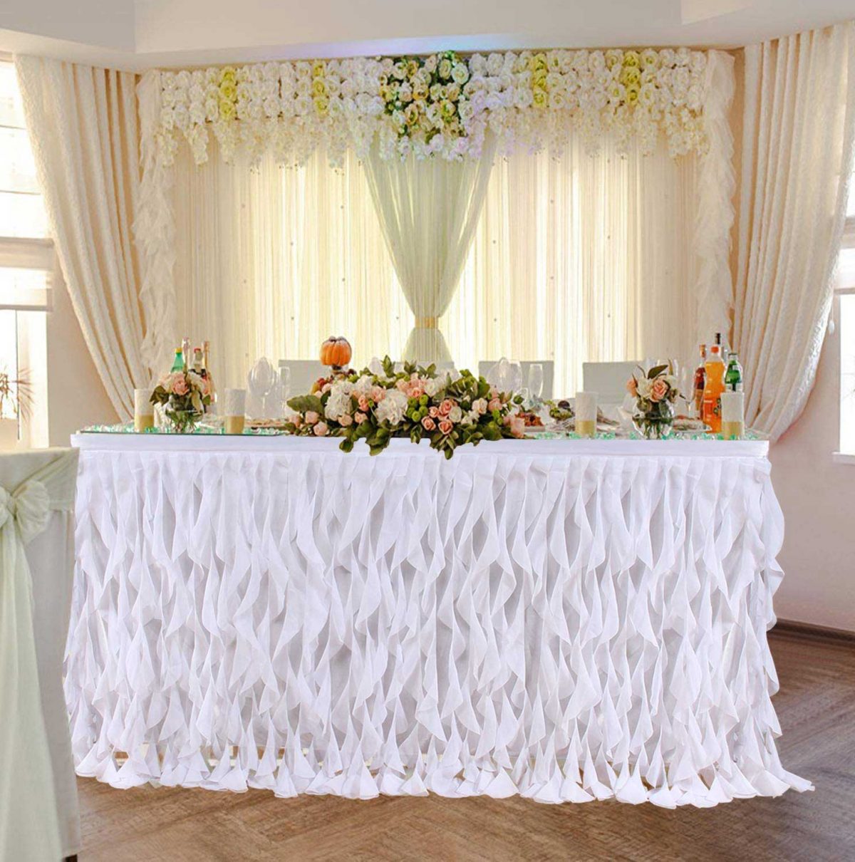 Add Elegance And Fancy, Check Out Wedding Table Skirts Ideas | Table Covers Depot