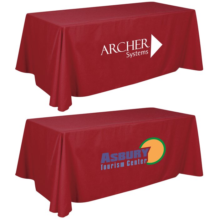 Why You Should Buy Custom Table Skirt with Logo | Table Covers Depot