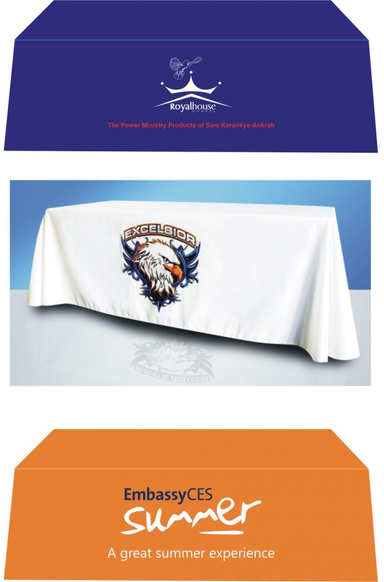 Tablecloths With Logo Promotional