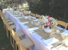 White Tablecloth with Burlap Runner: Problems and How to Solve Them | Table Covers Depot