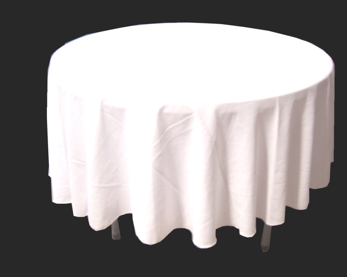 round table linens | White Round Table Linens - Thediapercake Home Trend | round table linens