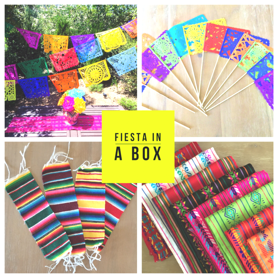 fiesta table linens | Fiesta in a box Mexican Party pack decoration set | Fiestas ..