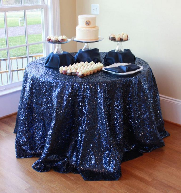 Is Extra Long Navy Blue Plastic Tablecloth The Most