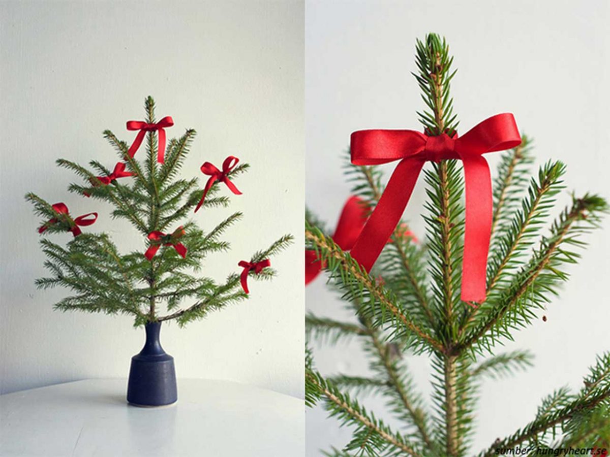 8 Tabletop Christmas Tree Ideas for Dining Room Table Decorations | Table Covers Depot