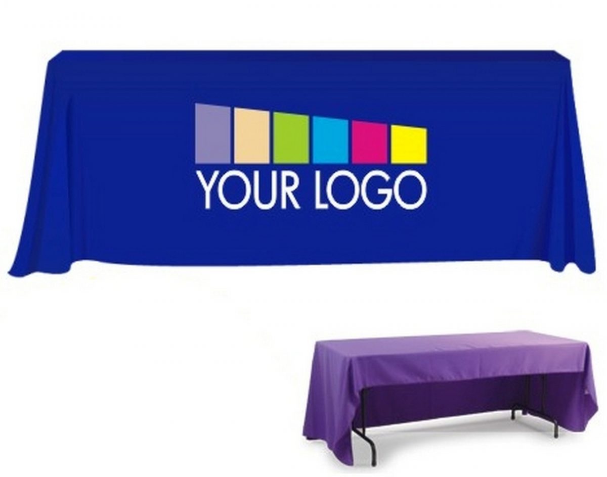 Why You Should Buy Custom Table Skirt with Logo | Table Covers Depot