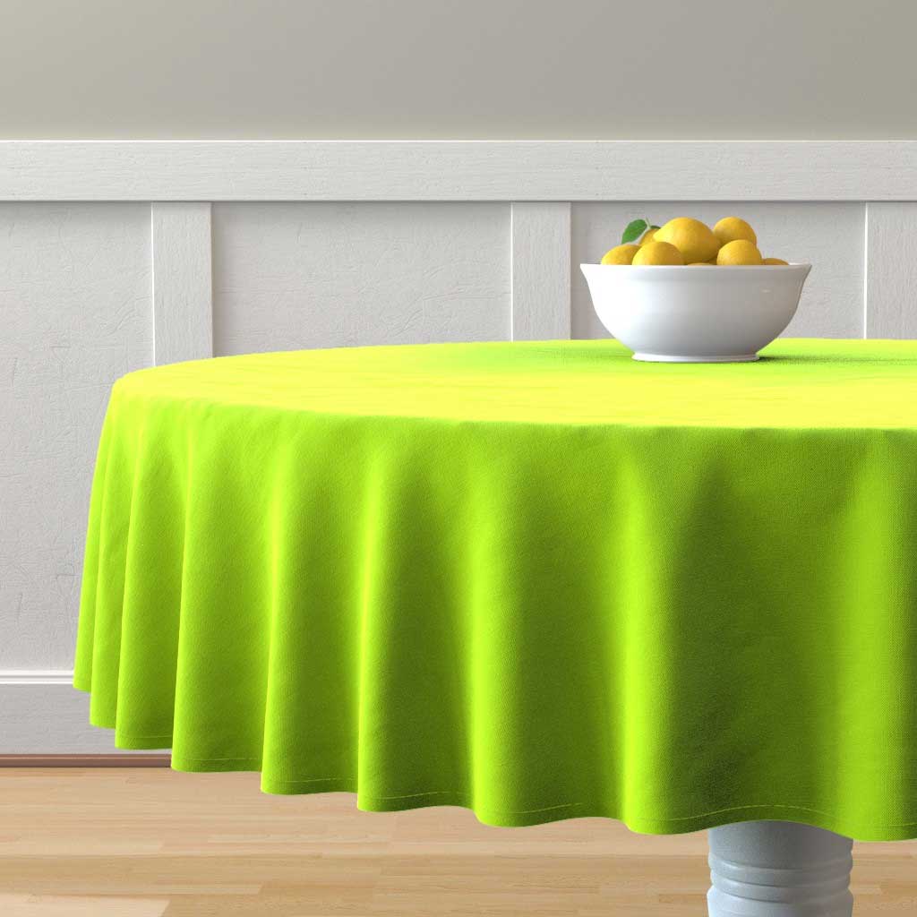 Different Kinds of Lime Green Round Tablecloth You Should Know