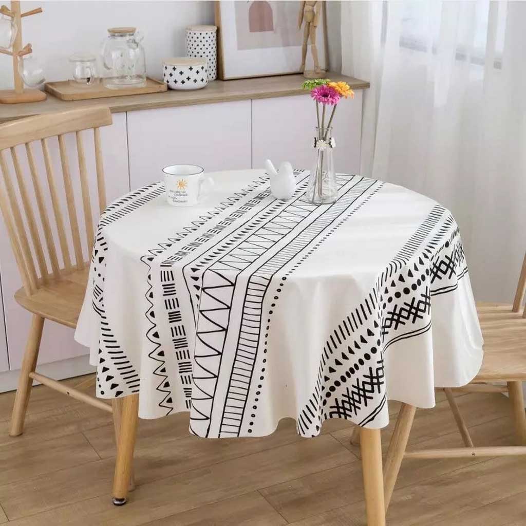 The Ways to Choose the Right Size of White Round Tablecloth