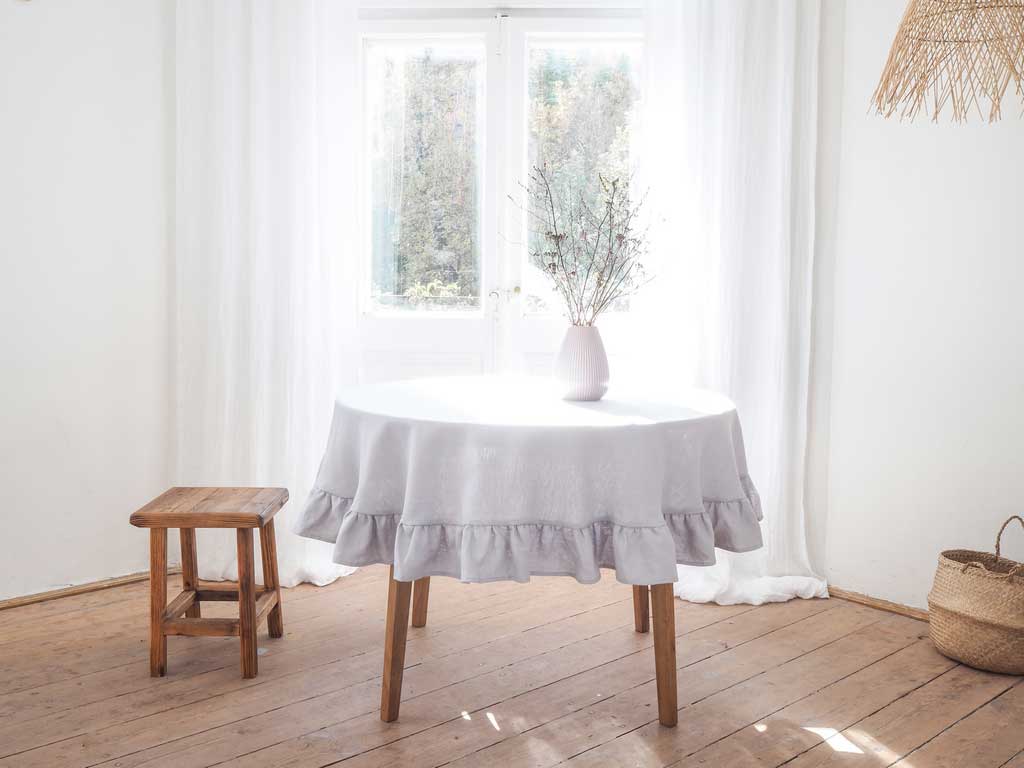 5 Best Gray Farmhouse Tablecloth You Will Love