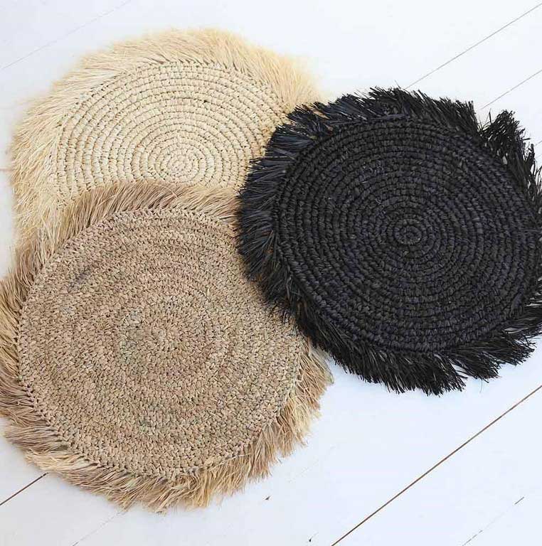 Help Insulting the Table from Heat, Here Are Benefits of Using Boho Fringe Placemats