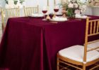 5 Benefits of Using Red Velvet Tablecloth You Should Consider