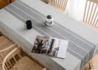 5 Best Gray Farmhouse Tablecloth You Will Love