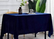Tips And Tricks Laying Velour Tablecloth Properly