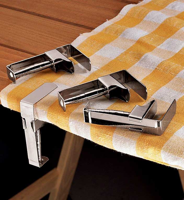 Finding Out the Best Criteria in Choosing Table Clamps for Tablecloths