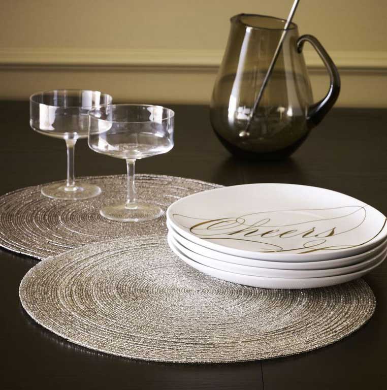 5 Reasons for Having the Silver Beaded Placemats