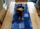 3 Steps to Make Your Own Table Runner Made of Denim