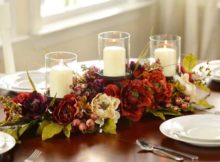 Candle’s Designs and Arrangements to Help You Decorate Your Dining Table