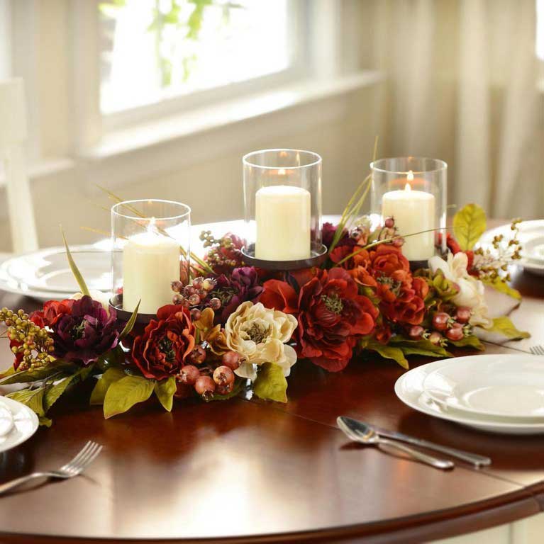 Candle’s Designs and Arrangements to Help You Decorate Your Dining Table 