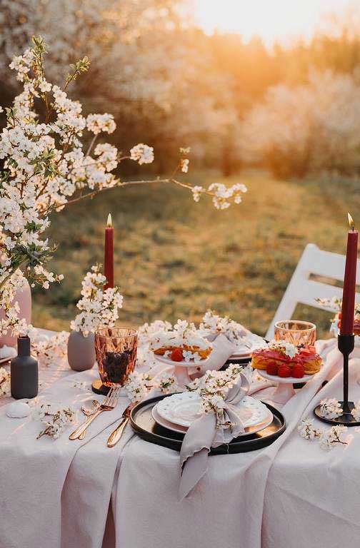 3 Steps to Table Setup in the Bohemian Style