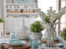 Fancy Home Interior Decor - Dining Table Centerpiece Ideas