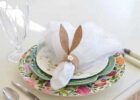 Level Up The Dinner Table Using Bunny Napkin Rings