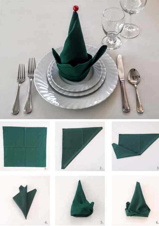 3 Creative Napkin Pocket Fold Ideas for A Holiday Dinner